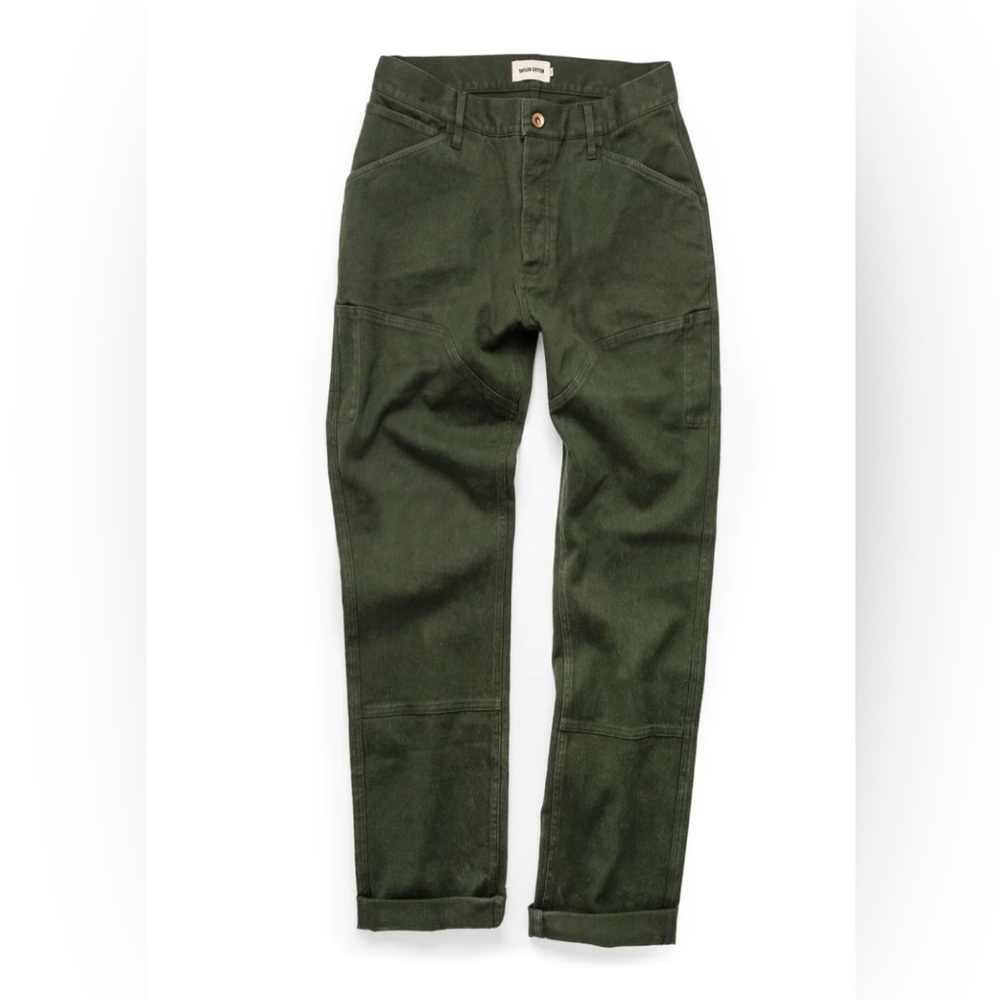 NWT Taylor Stitch Chore Pant in Dark Olive
